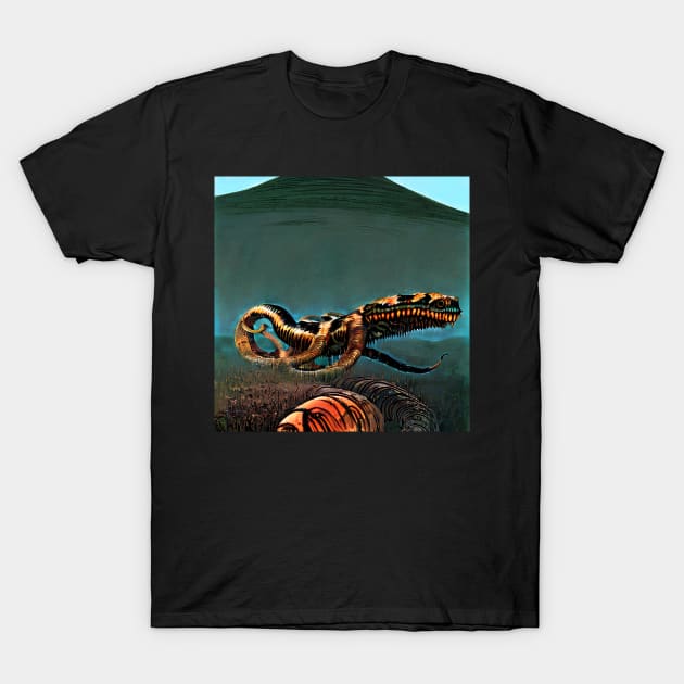 Tiger Land-Leech T-Shirt by Phinigin